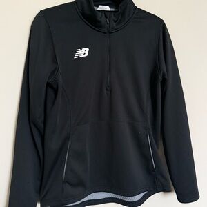 New Balance Black Quarter Zip Pullover | Men’s M